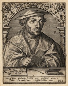 Bonifatius Amerbach av Theodore de Bry