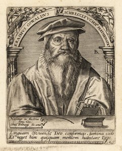 Erasmus Oswald Schreckenfuchs, österrikisk humanist. av Theodore de Bry