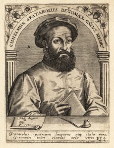 Guglielmo Gratarolo av Theodore de Bry
