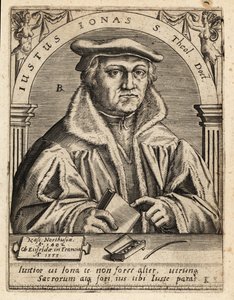 Justus Jonas, den äldre av Theodore de Bry