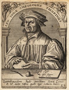 Leo Jud av Theodore de Bry
