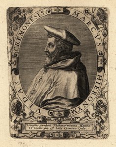 Marco Girolamo Vida, italiensk humanist. av Theodore de Bry