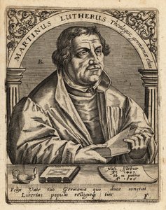 Martin Luther av Theodore de Bry
