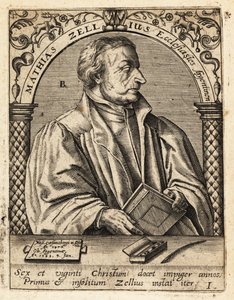 Matthäus Zell av Theodore de Bry