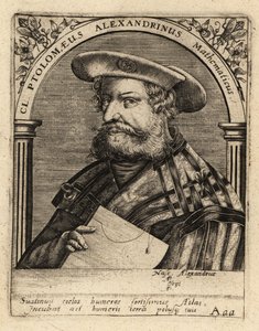 Nicolaus Germanus, tysk kartograf. av Theodore de Bry