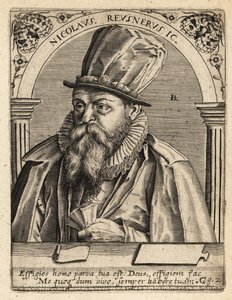 Nicolaus Reusner av Theodore de Bry