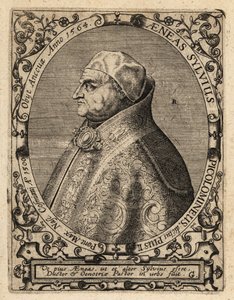 Påven Pius II av Theodore de Bry