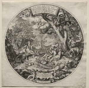 Den gyllene åldern. av Theodore de Bry