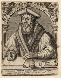 Thomas Cranmer av Theodore de Bry