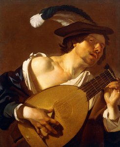 En lutspelare, 1621-22
