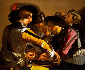 Backgammonspelarna av Theodore van called Dirk Baburen
