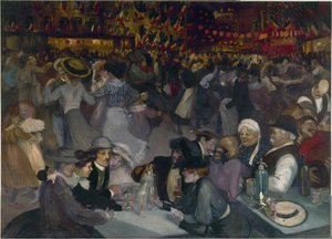 14 juli av Théophile Alexandre Steinlen
