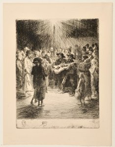 [Kvällssång] av Théophile Alexandre Steinlen
