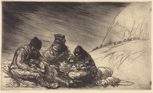 Exodus av Théophile Alexandre Steinlen