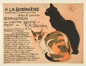 Ausstellung des gezeichneten und gemalten Werks von T. A. Steinlen av Théophile Alexandre Steinlen