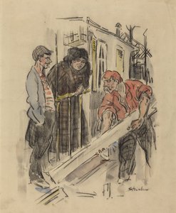 Skarvsladdrare av Théophile Alexandre Steinlen