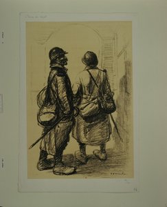 Avresans timme av Théophile Alexandre Steinlen