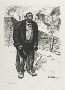 Den hederliga arbetaren av Théophile Alexandre Steinlen