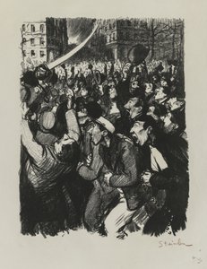 Fåren från Boisdeffre av Théophile Alexandre Steinlen