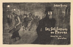 Paris om natten av Théophile Alexandre Steinlen