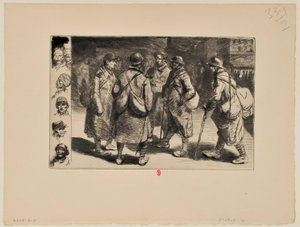 [Tillståndsinnehavare, nr 1] av Théophile Alexandre Steinlen