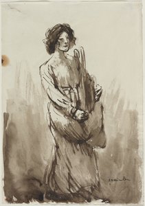 Brödbäraren av Théophile Alexandre Steinlen