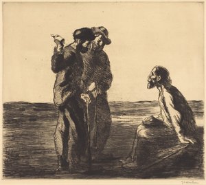Tre följeslagare av Théophile Alexandre Steinlen