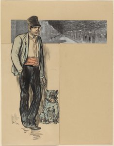 Till byn av Théophile Alexandre Steinlen
