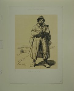 En gammal räv (tryck b) av Théophile Alexandre Steinlen