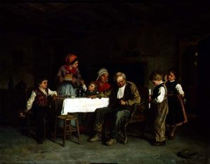 En överraskningsfest (panel)