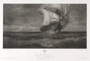 Fantomskeppet, eller på vågorna, 1872.