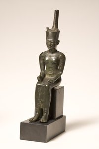 Statyett av gudinnan Neith (brons)