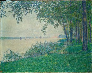 Segelbåtar av Théo van Rysselberghe