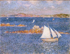 Nära Per-Kiridecs klippor av Théo van Rysselberghe