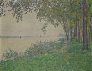 Segelbåtarna, 1892 av Théo van Rysselberghe