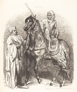 Arabisk montering av Théodore Chassériau