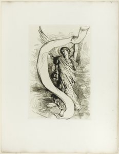 Frontispiece, från Othello av Théodore Chassériau