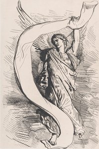 Frontispice, från Othello, 1900. av Théodore Chassériau