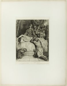 åh! åh! Åh!, tallrik fjorton från Othello av Théodore Chassériau