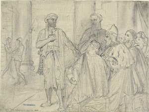 Othellos tal till senatorerna i Venedig av Théodore Chassériau
