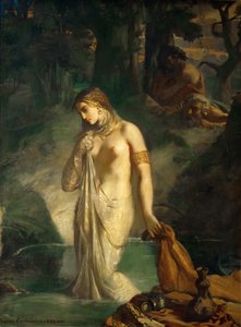 Susanna vid sitt bad av Théodore Chassériau