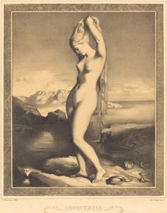Venus Anadyomene av Théodore Chassériau