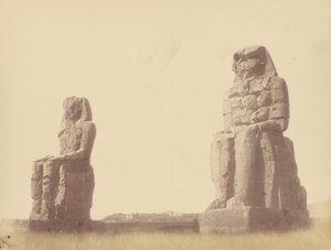 Kolossen av Memnon av Théodule Devéria