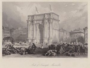 Triumfbågen, Marseille (gravyr)