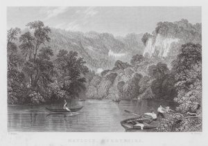 Matlock, Derbyshire (gravyr) av Thomas (after) Allom