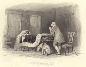 Den gemensamma förlusten (gravyr) av Thomas (after) Allom