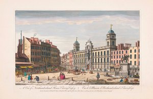 Northumberland House, Charing Cross av Thomas (after) Bowles