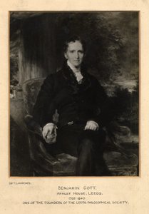 Porträtt av Benjamin Gott