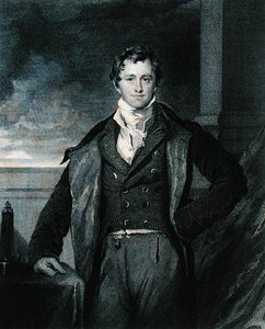 Porträtt av Sir Humphry Davy (1778-1829), från 