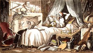 "Fungus, till slut försöker få in/Death